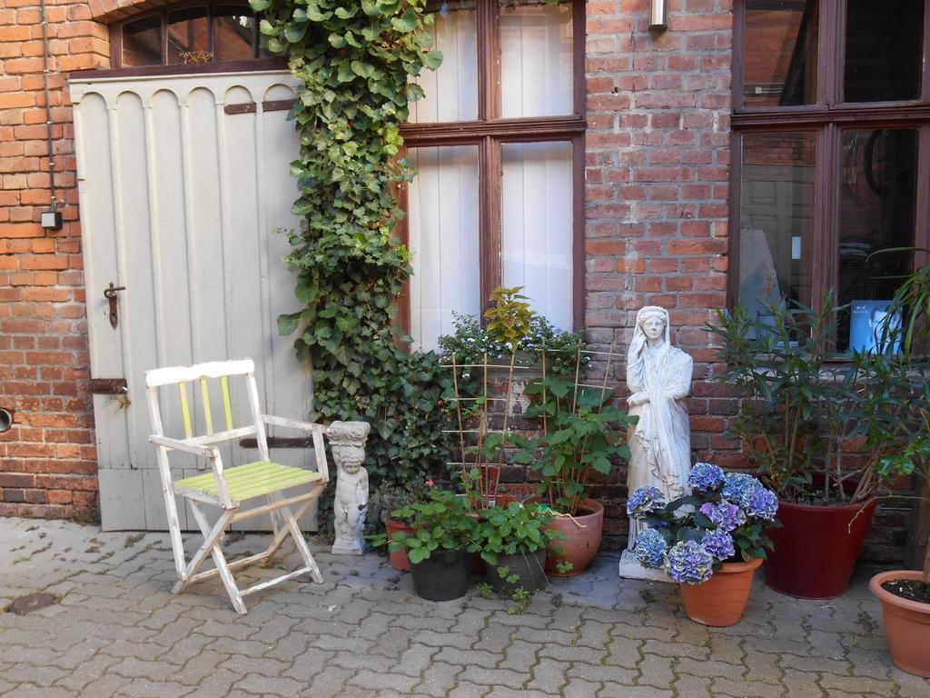 Apartment Silberne Lilie 크베들린부르크 외부 사진